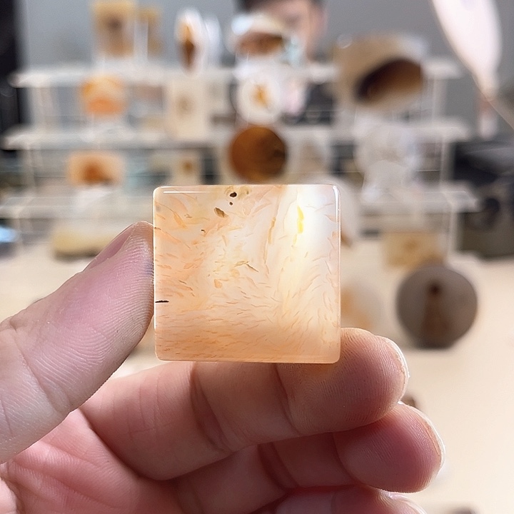 玛瑙/玉髓未镶嵌吊坠(不含链)