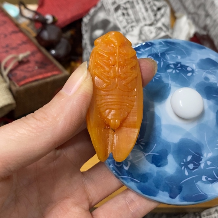 摆件中古工艺品一件