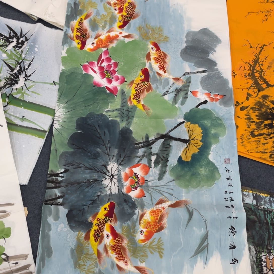 国画处理作品看好再拍哦