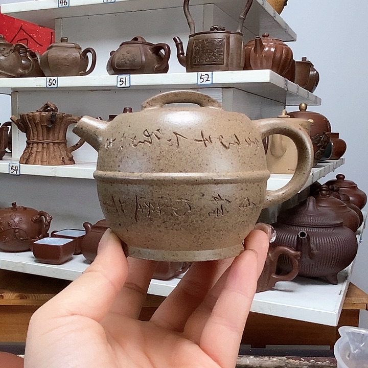 紫砂茶壶全手工制作