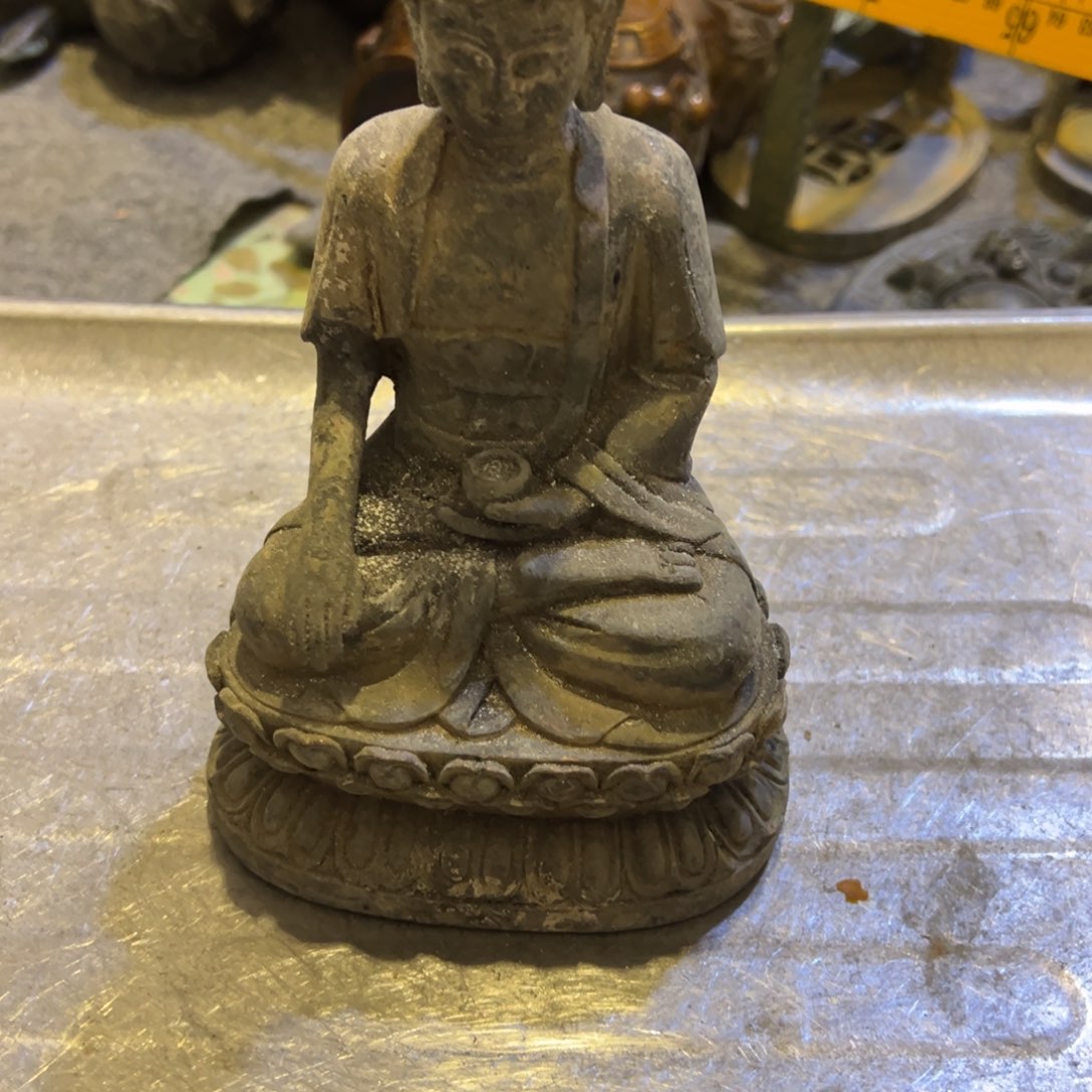 桐***园黄铜摆件，文房摆件