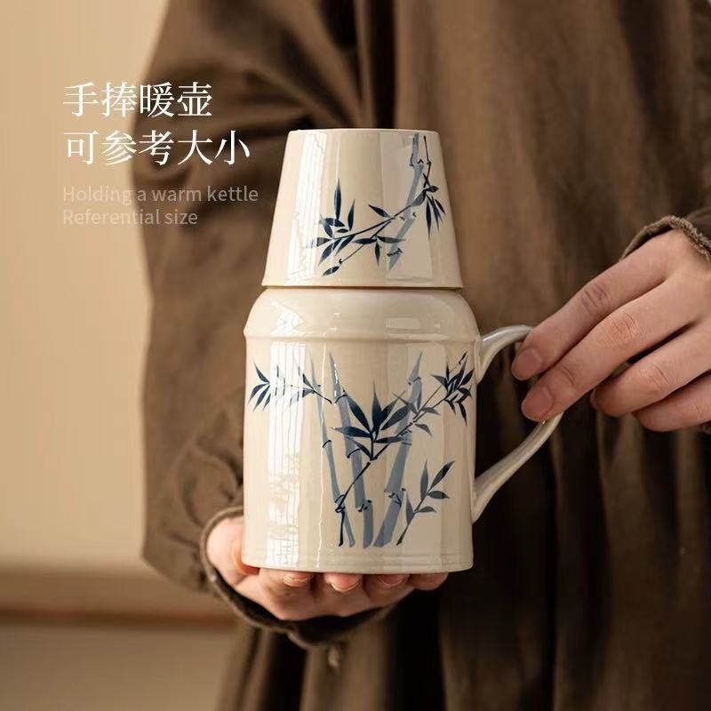 草木灰热水瓶竹子-4783