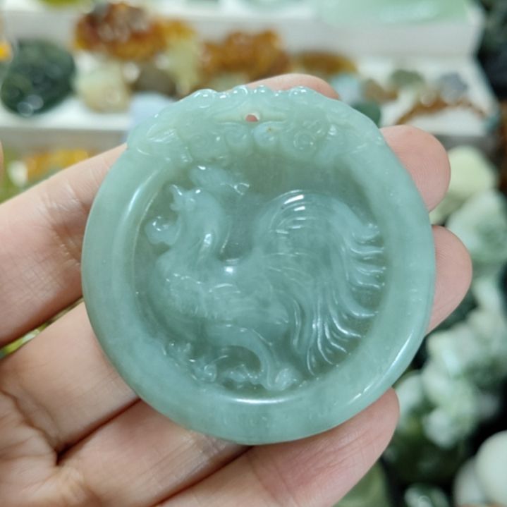 老***刊岫玉未镶嵌挂坠手把两用