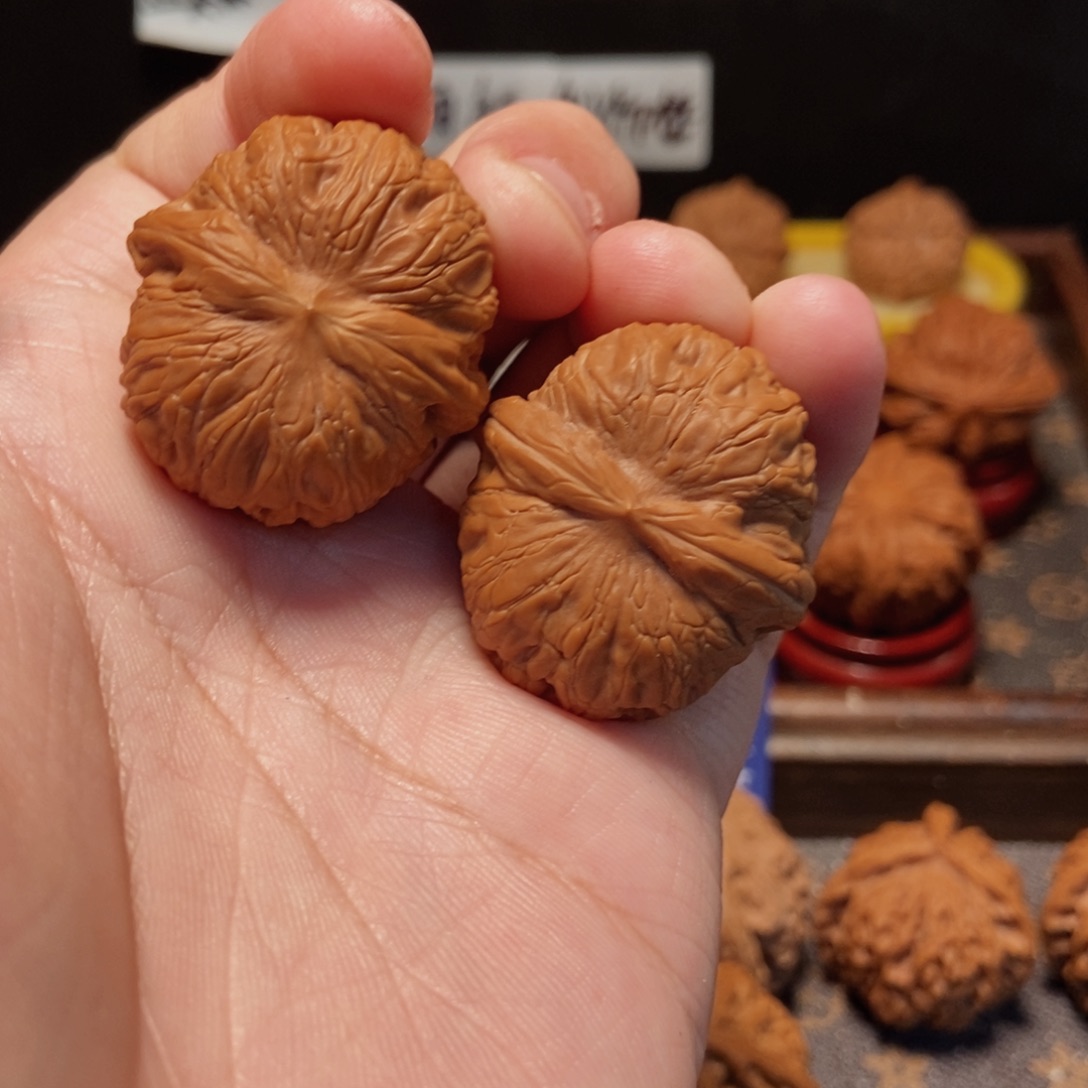 吊坠文玩核桃元宝35尺192