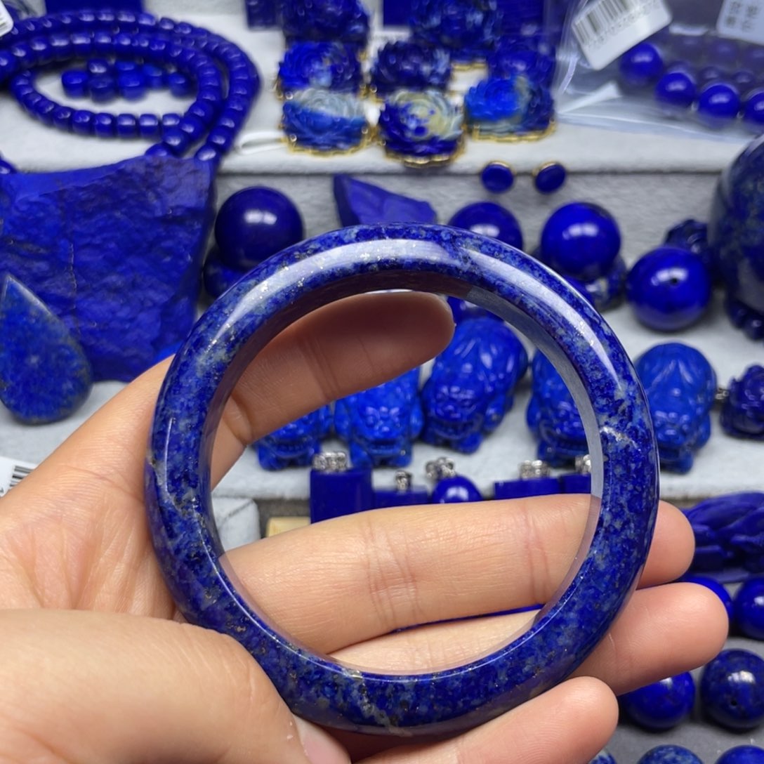 青金石手镯未镶嵌