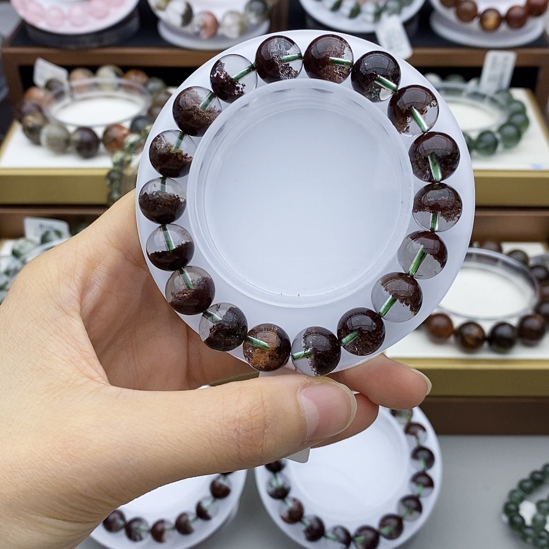 水晶手串未镶嵌红幽灵