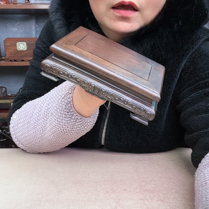 乌木类端景台小李红木工艺品2795