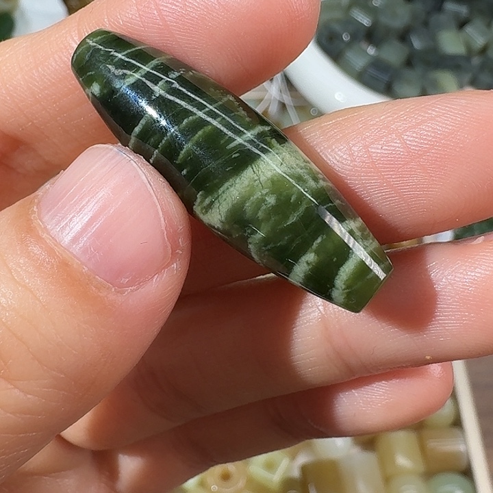 和田玉（碧玉）未镶嵌颈饰3812