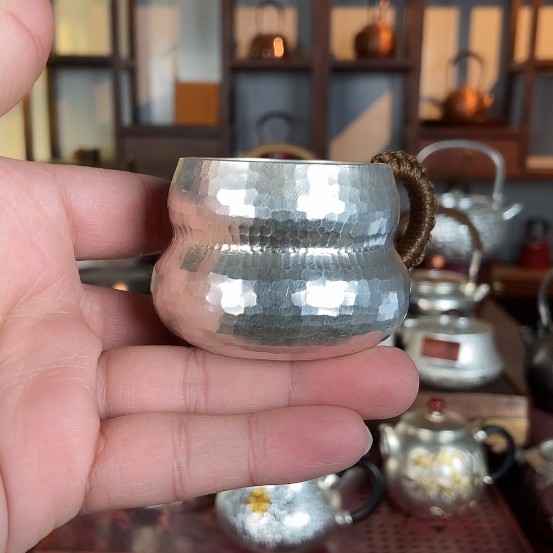 大***疆纯手工制作一铜壶制作