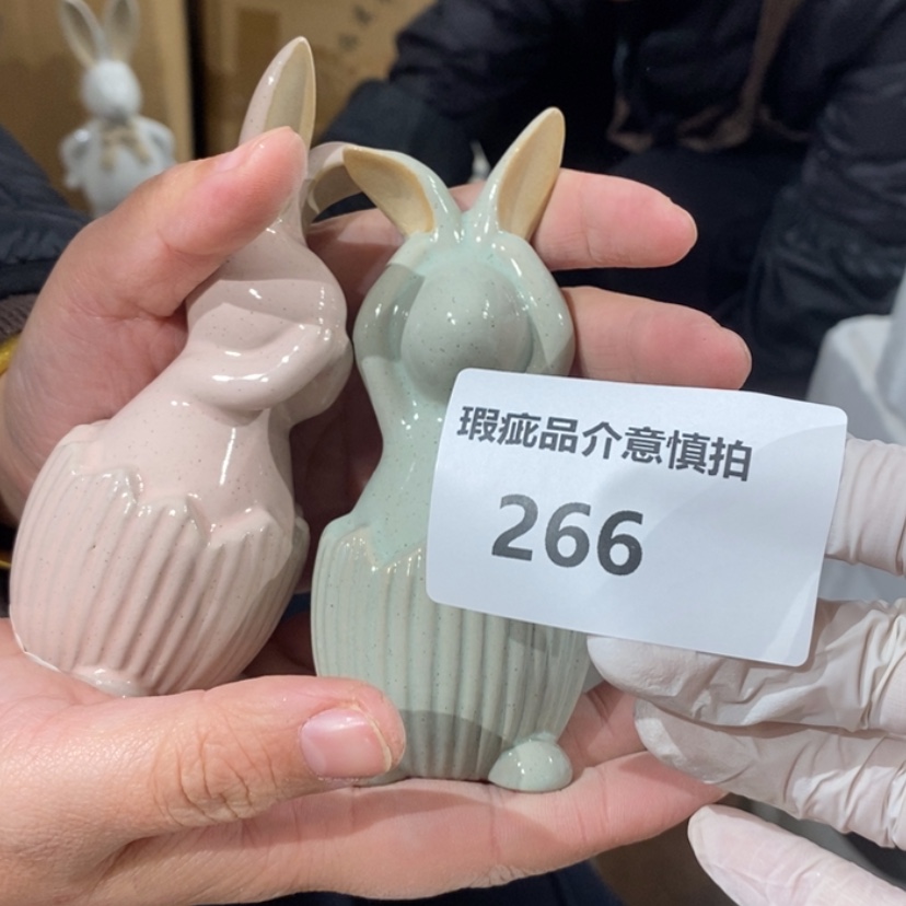 【闪购商品】摆件一****毒陶瓷摆件瑕疵特卖