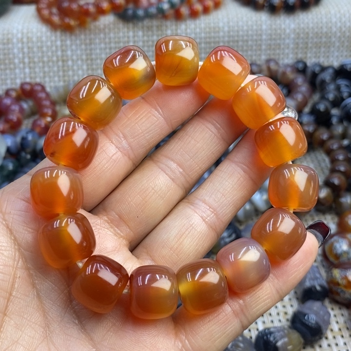 玛瑙/玉髓手链未镶嵌