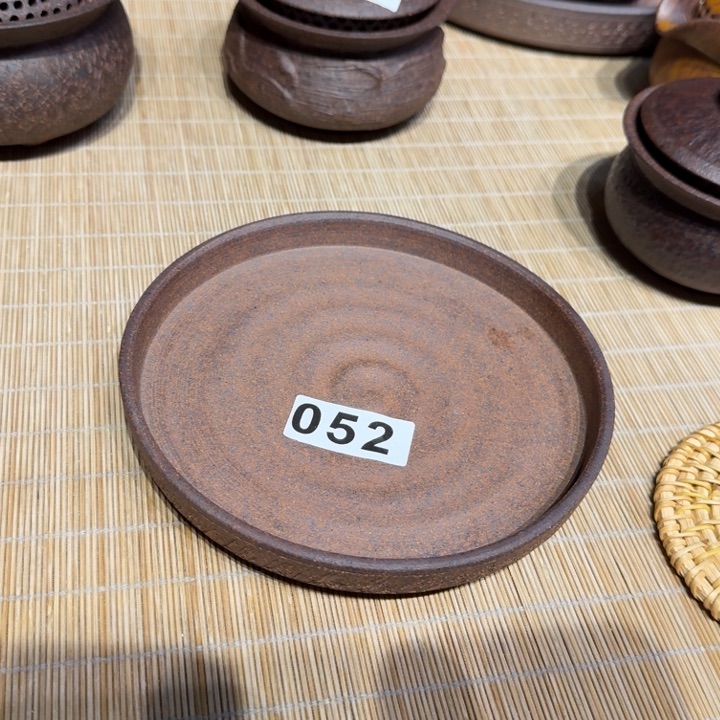 杯粗瓷茶具素胎无釉盖碗