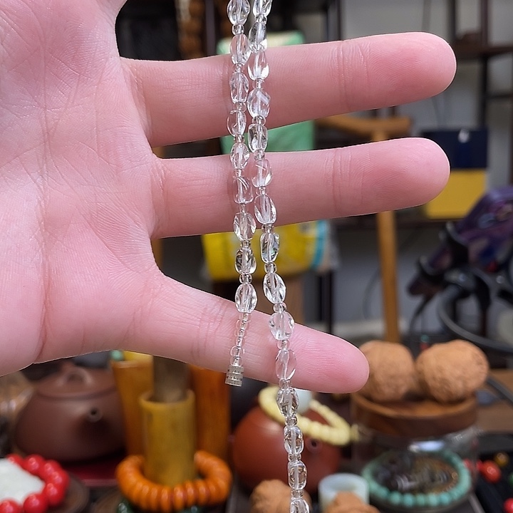 欢****合金水晶手链水晶项链