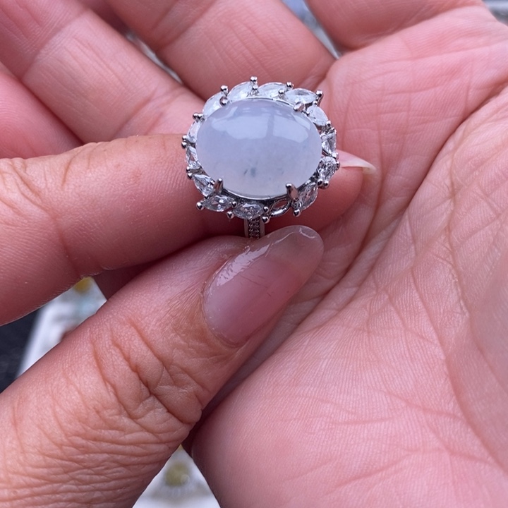 未镶嵌戒指翡翠s****i缅甸