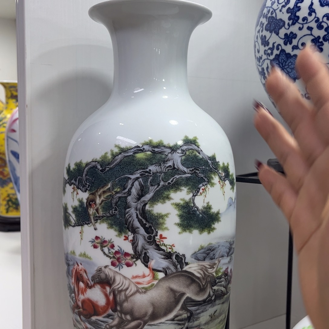 景德镇陶瓷花瓶摆件