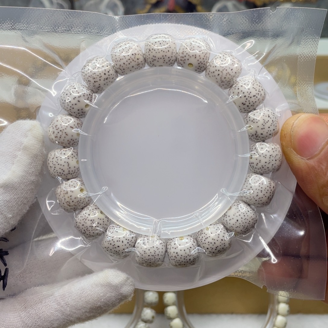 手串星月菩提原白12.5/11.5