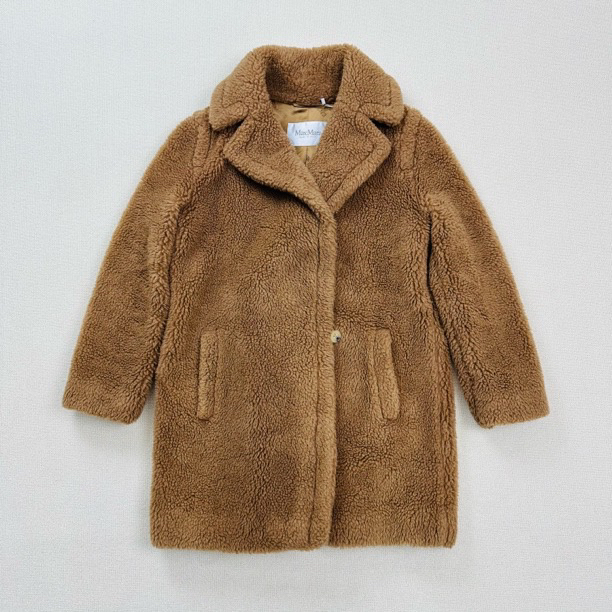 99新 MaxMara 泰迪外套大衣/36码/WL1806