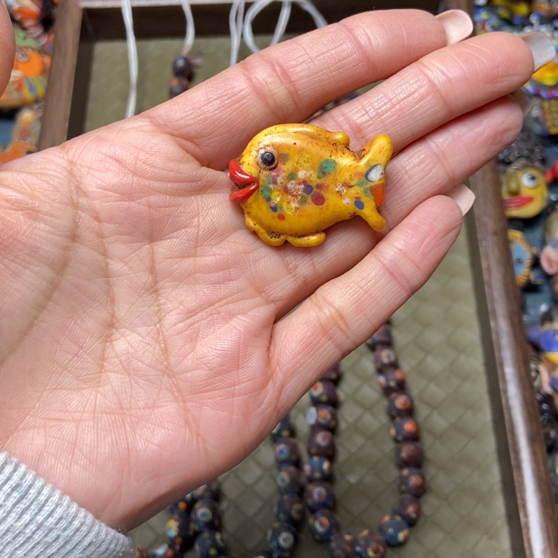 琉璃颈饰咩咩专拍