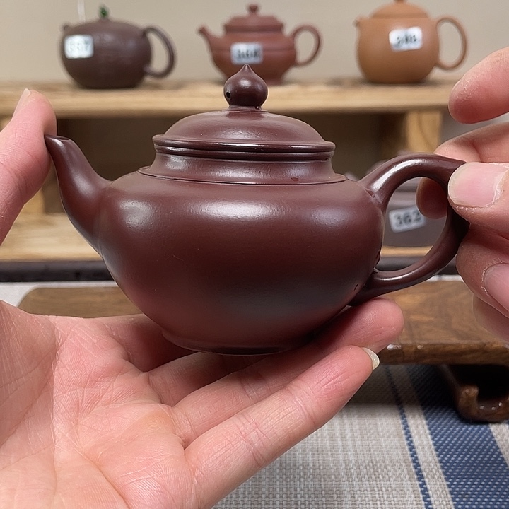 紫砂茶壶楚***书原矿手工紫砂壶