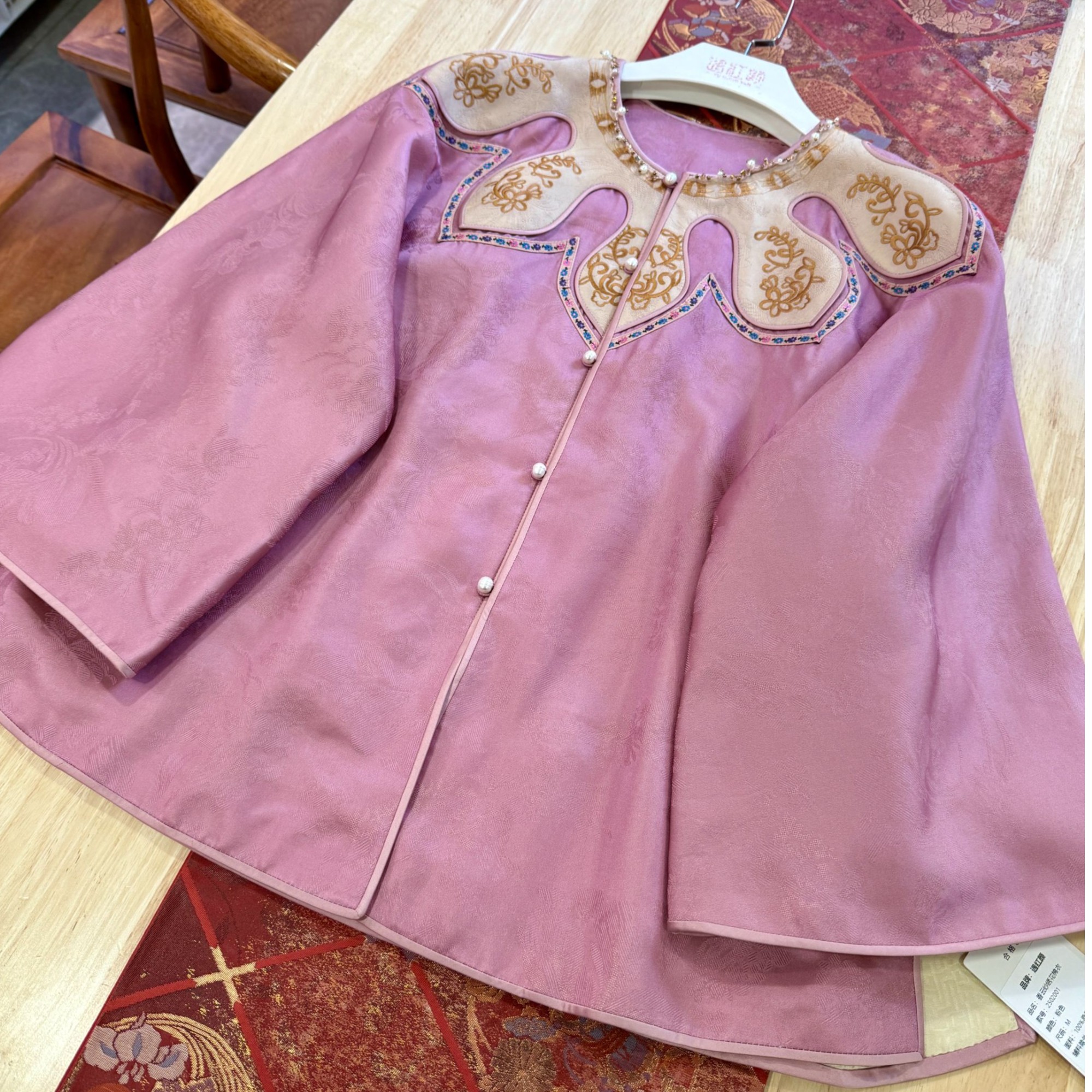 清仓孤品 现货香云纱 蜀锦上衣    秒杀抢购