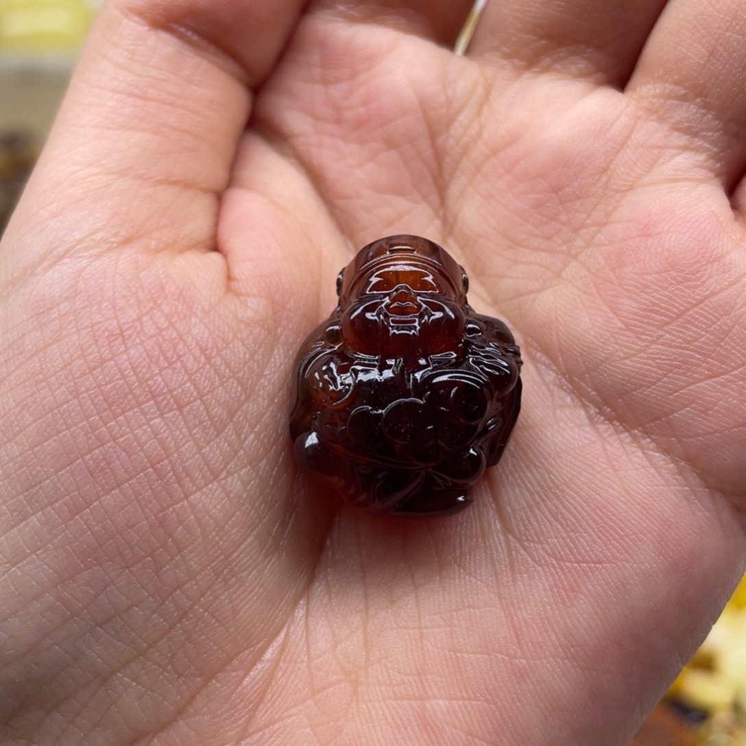 琥珀未镶嵌裸石天然琥珀蜜蜡