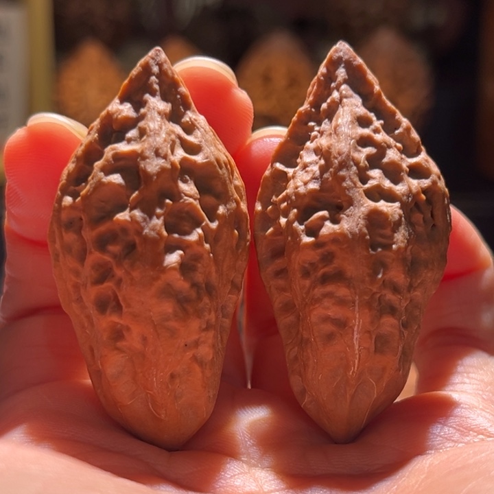 文玩核桃吊坠判官笔34