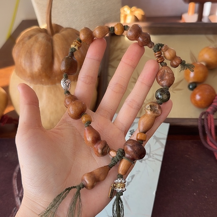 晨***）花皮手持手串花皮