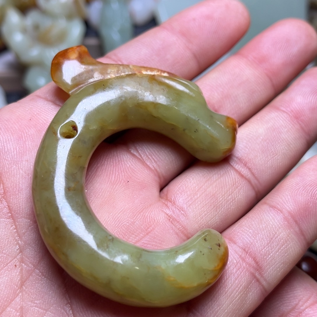 和田玉挂件未镶嵌