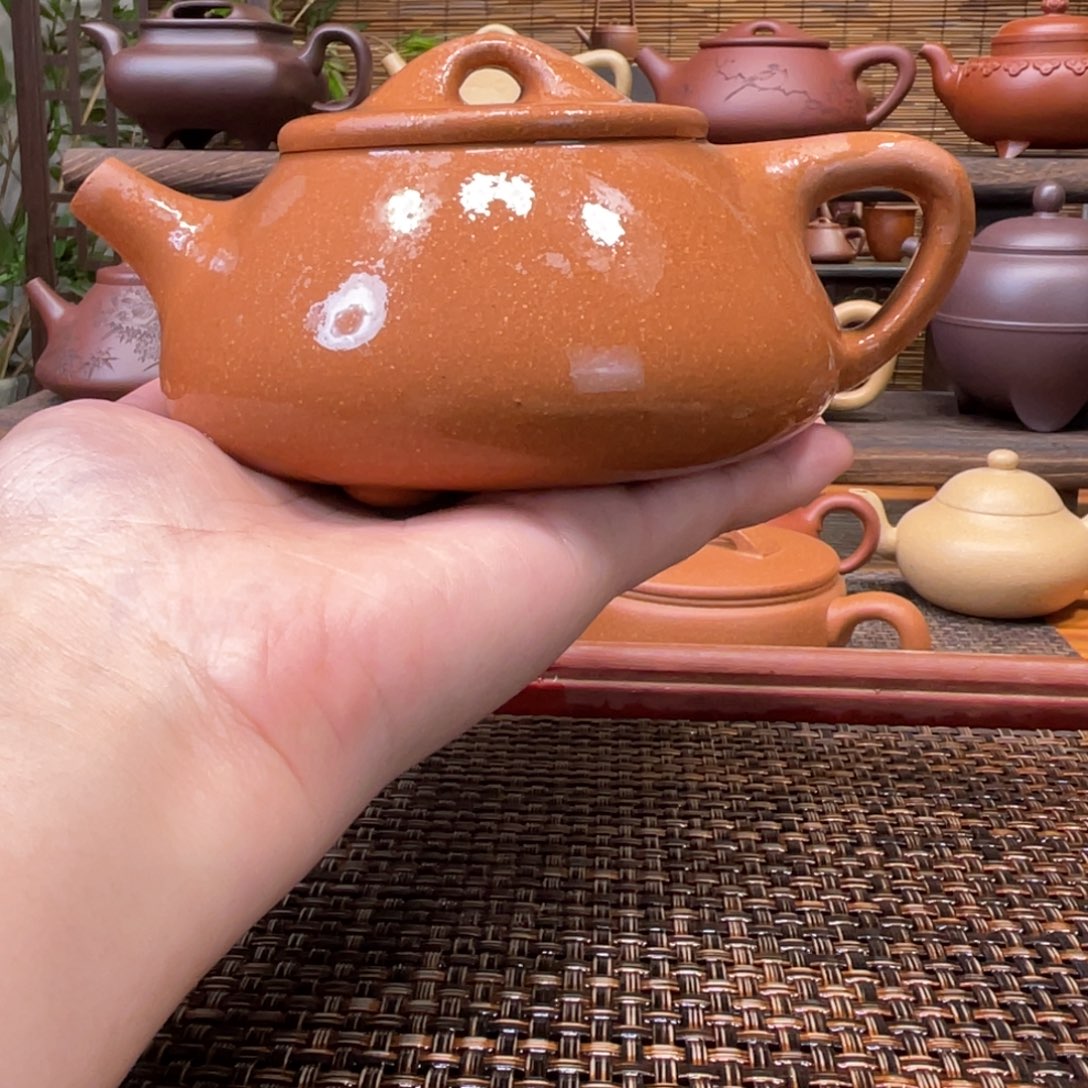 茶壶紫砂宜兴原矿紫砂手工制320