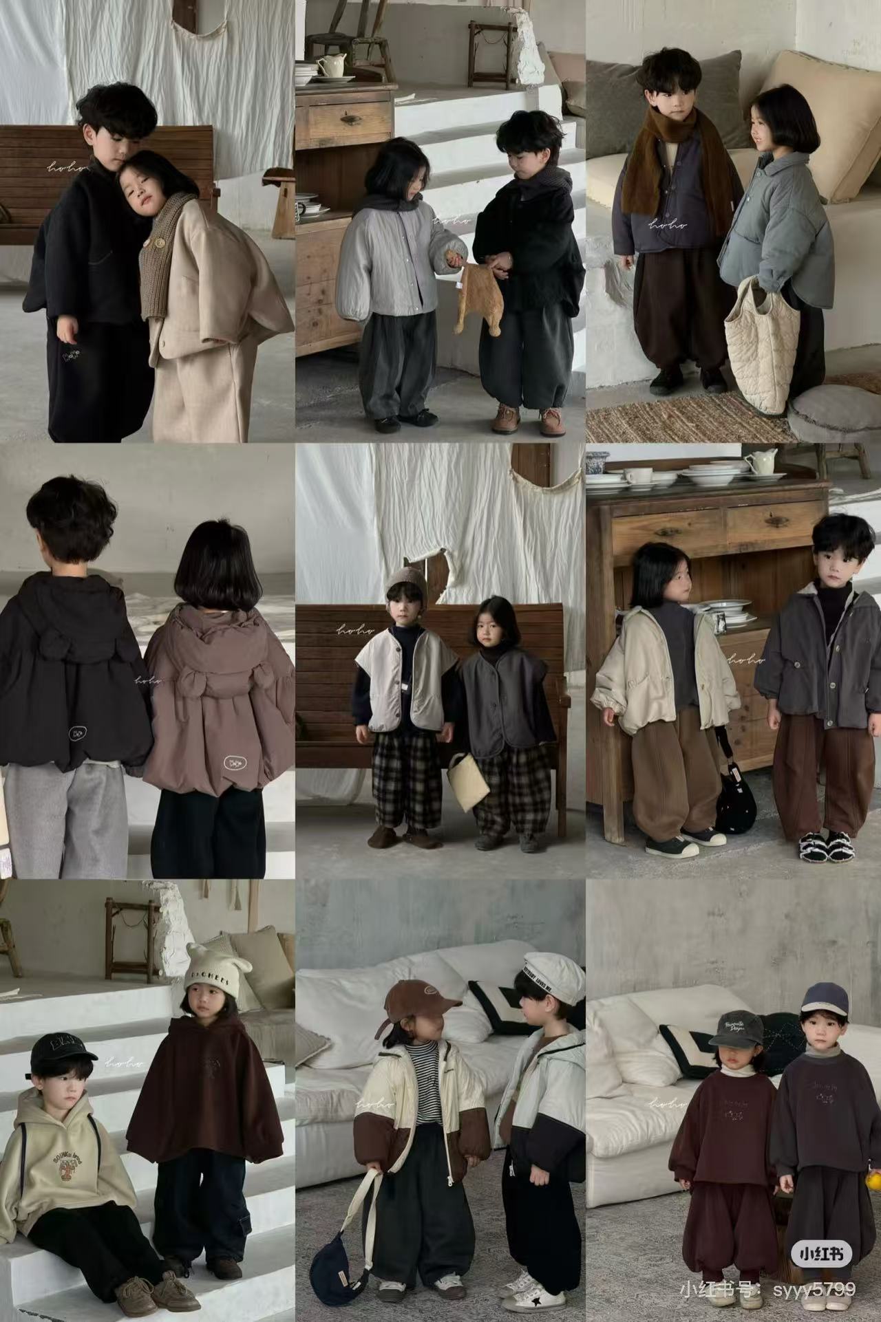 H009儿童冬季棉服