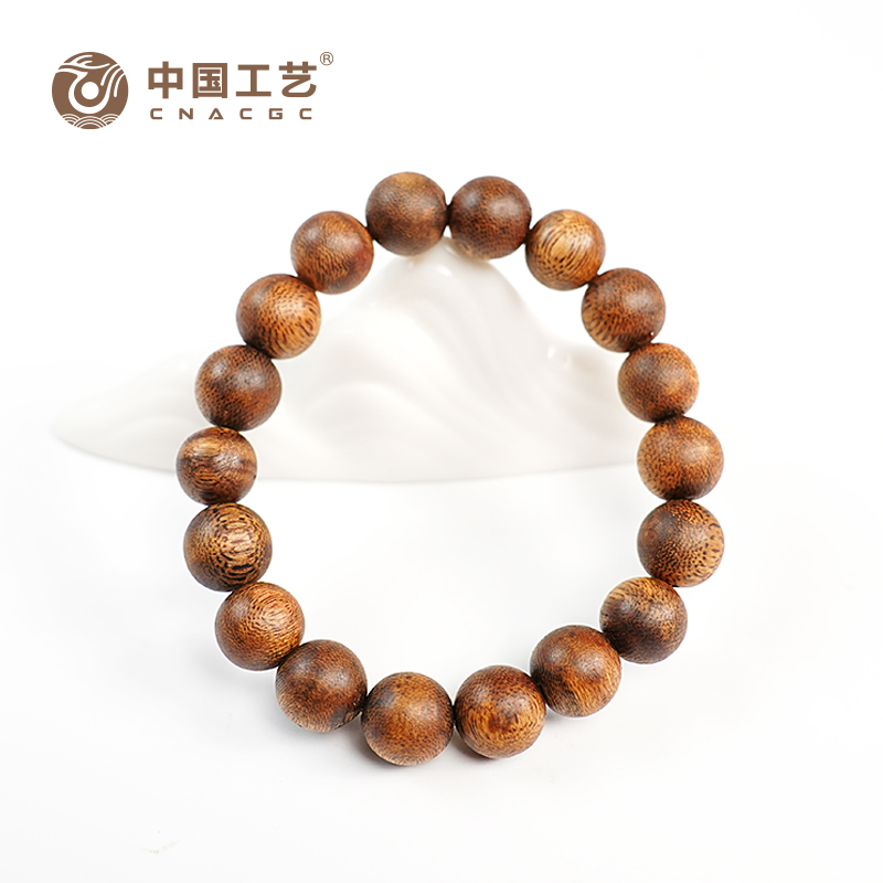 沉香【中国工艺】奇楠12mm圆珠单圈99分沉手串12克+多样性发其一X