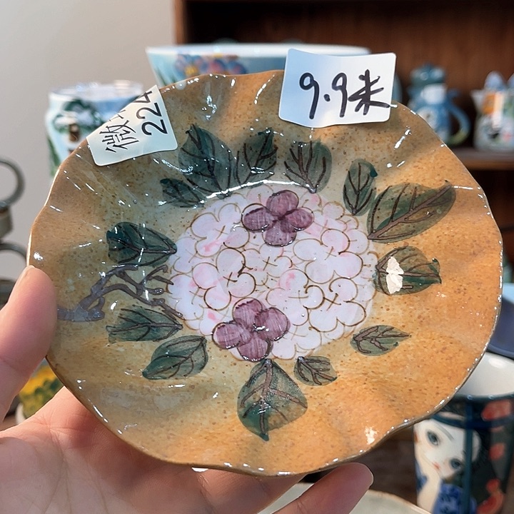 陶景德镇釉下手绘陶瓷 