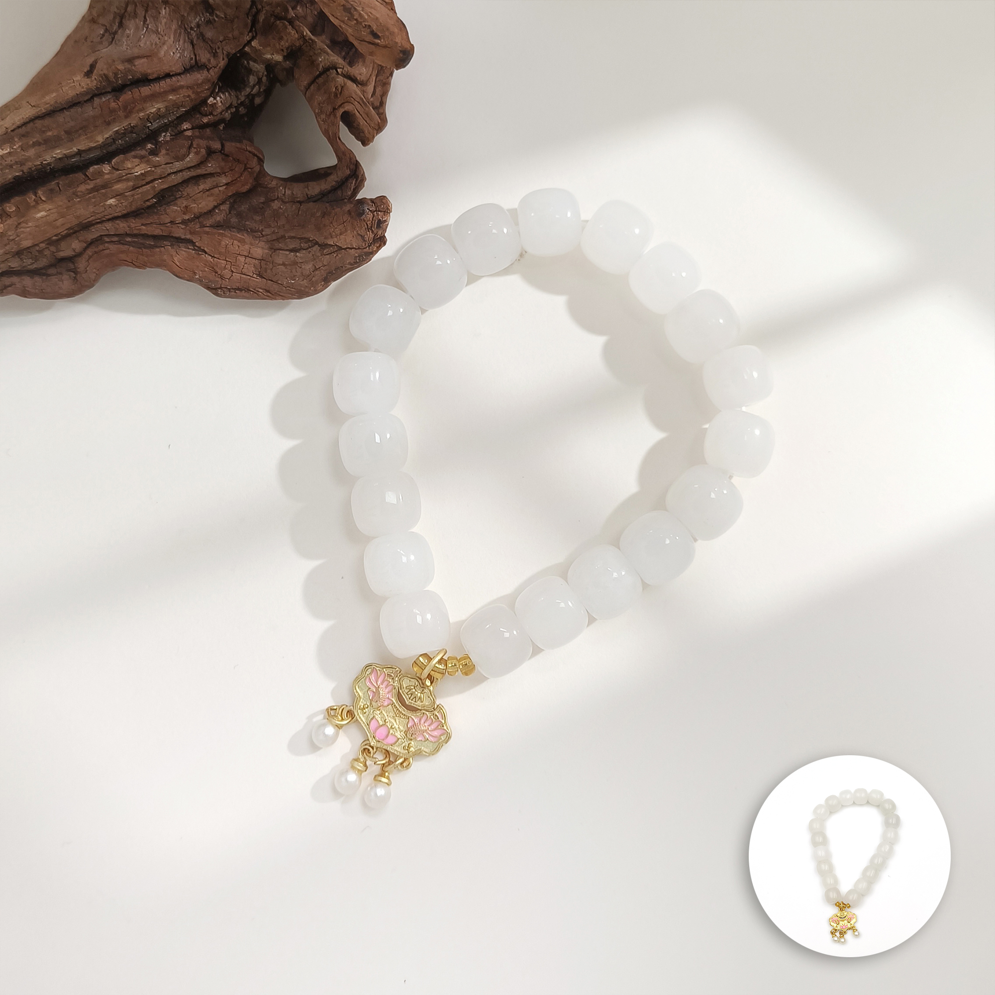TSL-006246 玉髓 设计女款手链手串