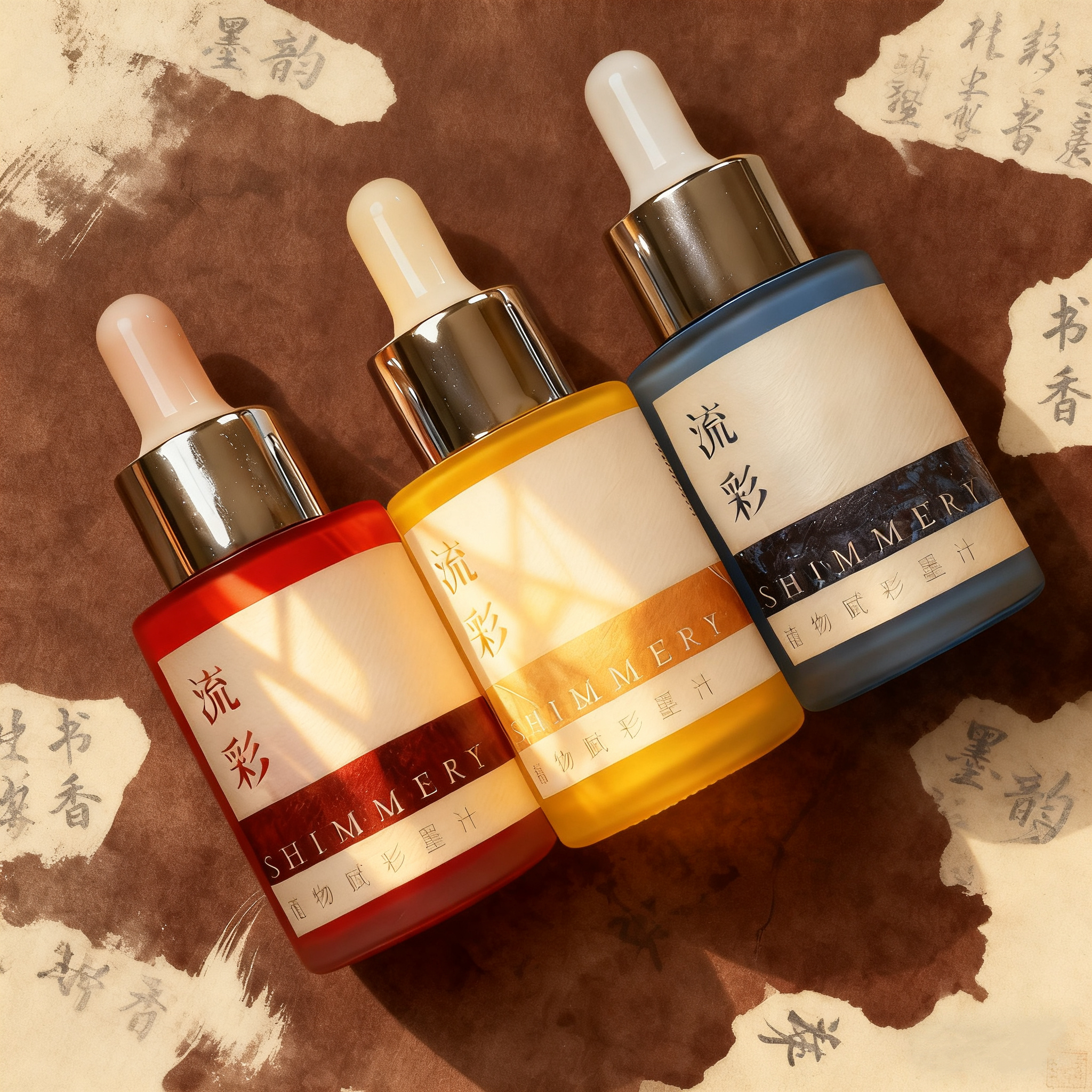 【闲鹤斋·哑光彩墨】矿物质哑光彩墨