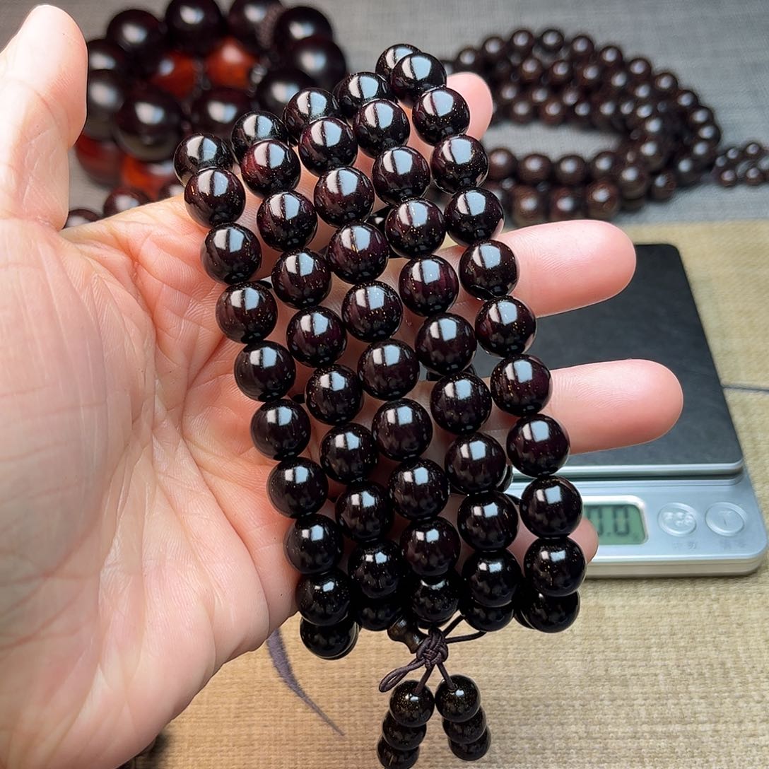 檀香紫檀（小叶紫檀）1.0 108颗