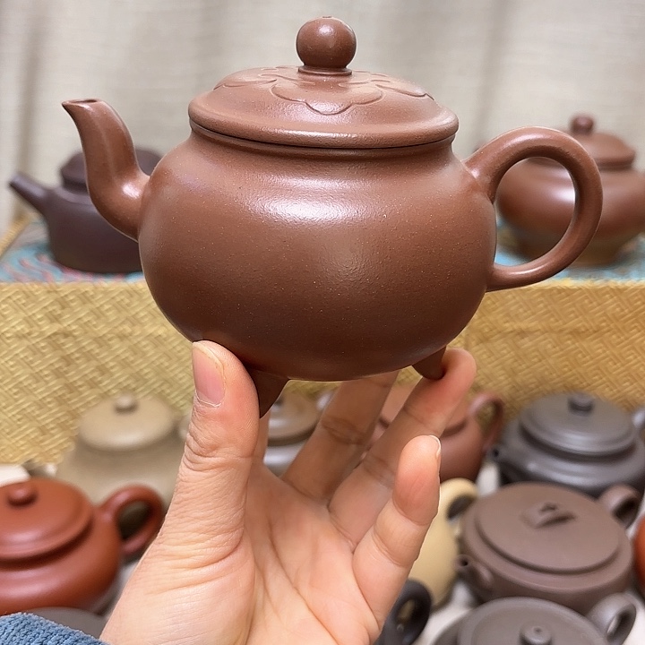 紫砂茶壶紫泥孤品福利