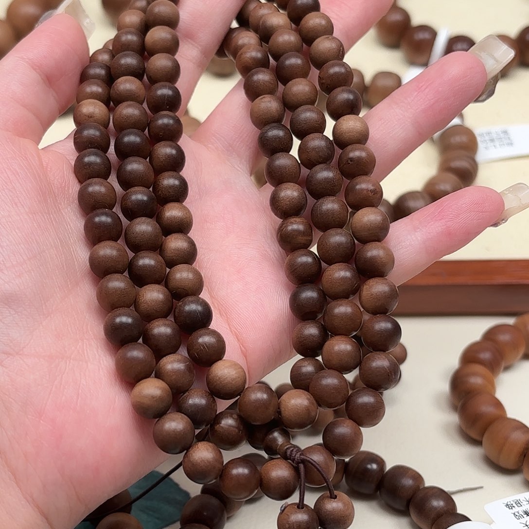 手串/手链檀香木老山檀香08树心油留疤微瑕