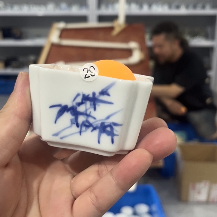 无***恙景德镇手工手绘陶瓷茶具