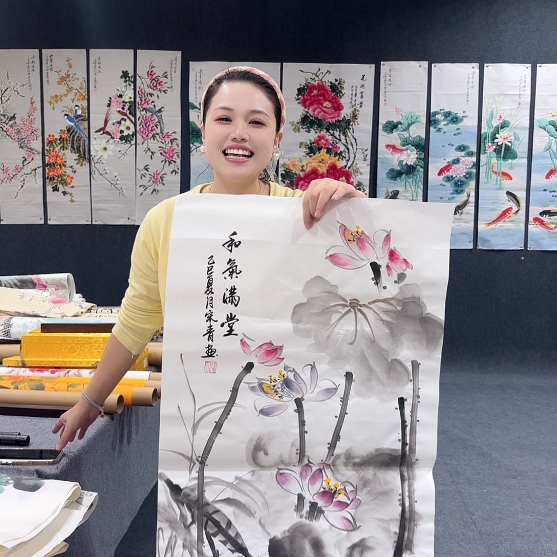 国画非常精美的一幅作品