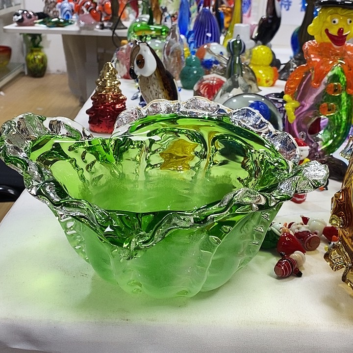 白菜果斗高13厘米宽26厘米