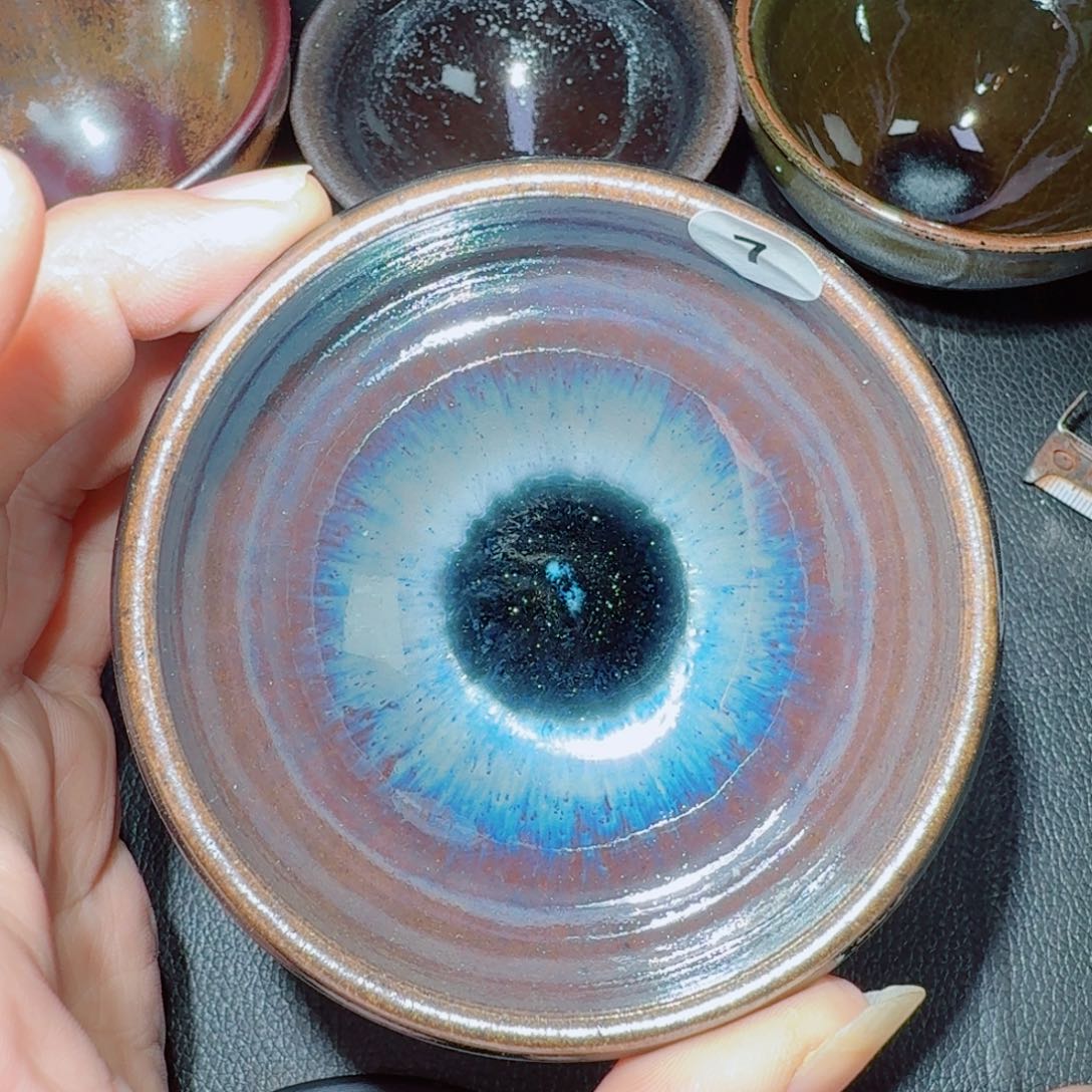 摆件古时茶器建窑建盏7