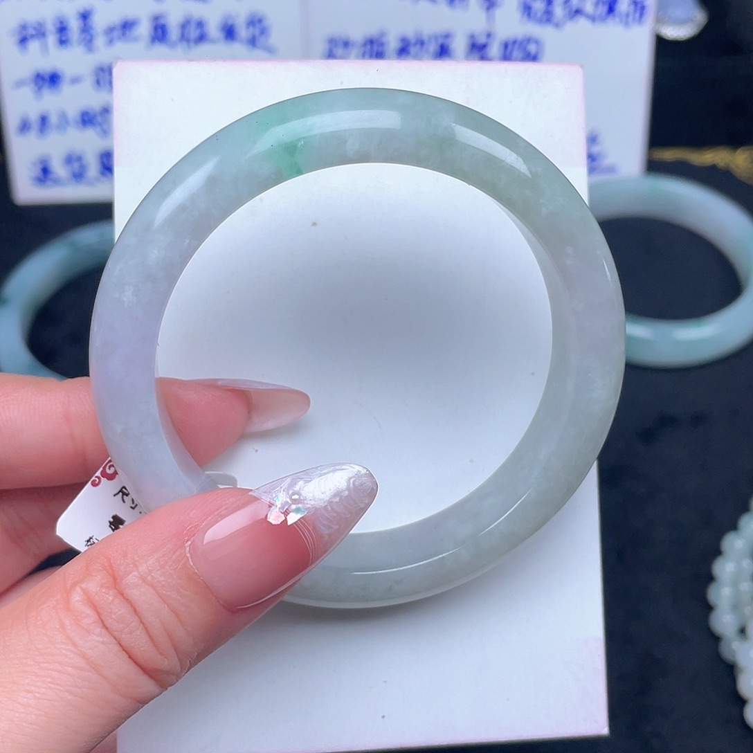 翡翠未镶嵌手镯014