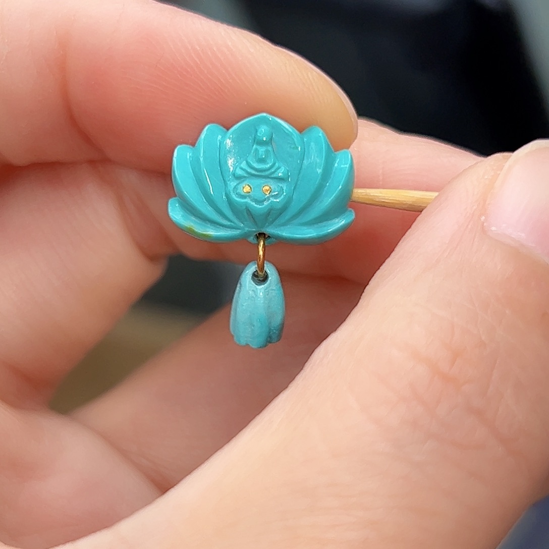 绿松石珠宝奇石未镶嵌