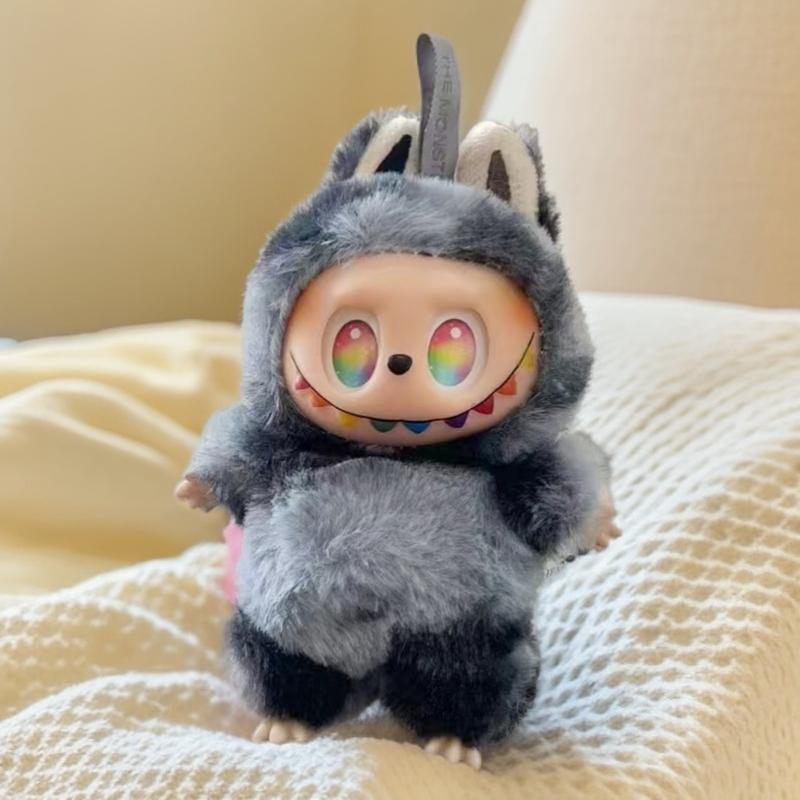 潮玩祖国版前方高能三代3代搪胶毛绒毛绒公仔玩偶bulala