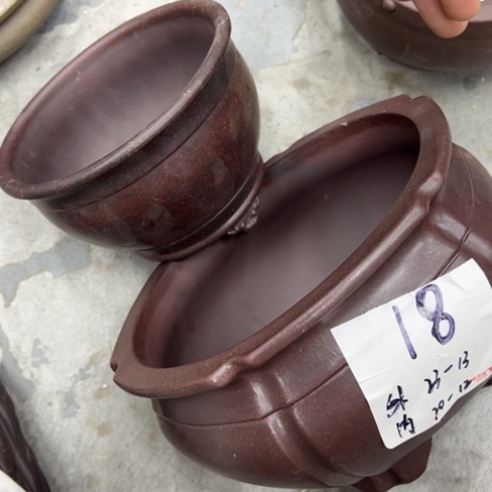 ****～紫砂花盆漂亮漂亮