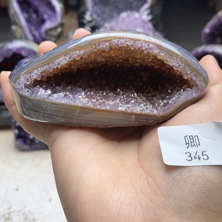 大型摆件（非配饰）紫晶未镶嵌