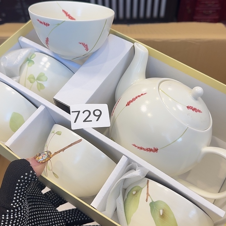 很好看的钵子很好看的茶具套装
