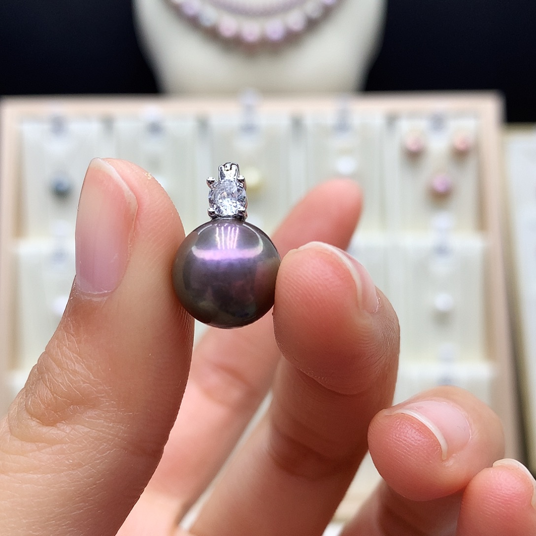 淡水珍珠颈饰合金