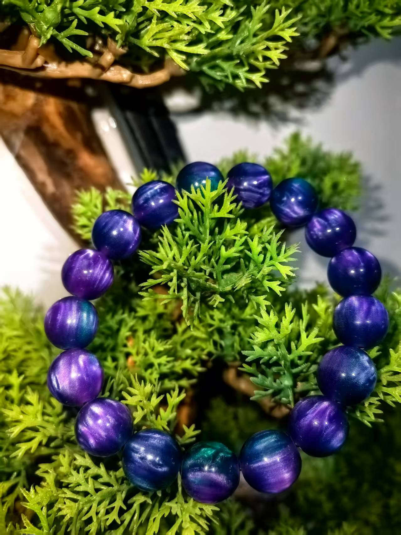 K139 精品紫幻丝韵手串（无礼盒）