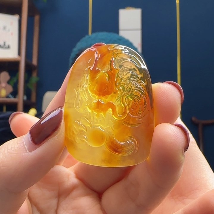 蜜蜡吊坠(赠链)未镶嵌